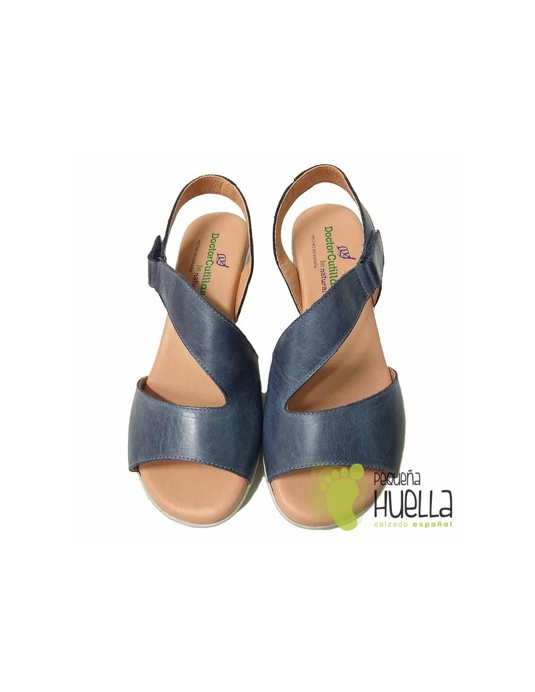 Comprar sandalias anatómicas rebajadas Doctor Cutillas azules para mujer  online