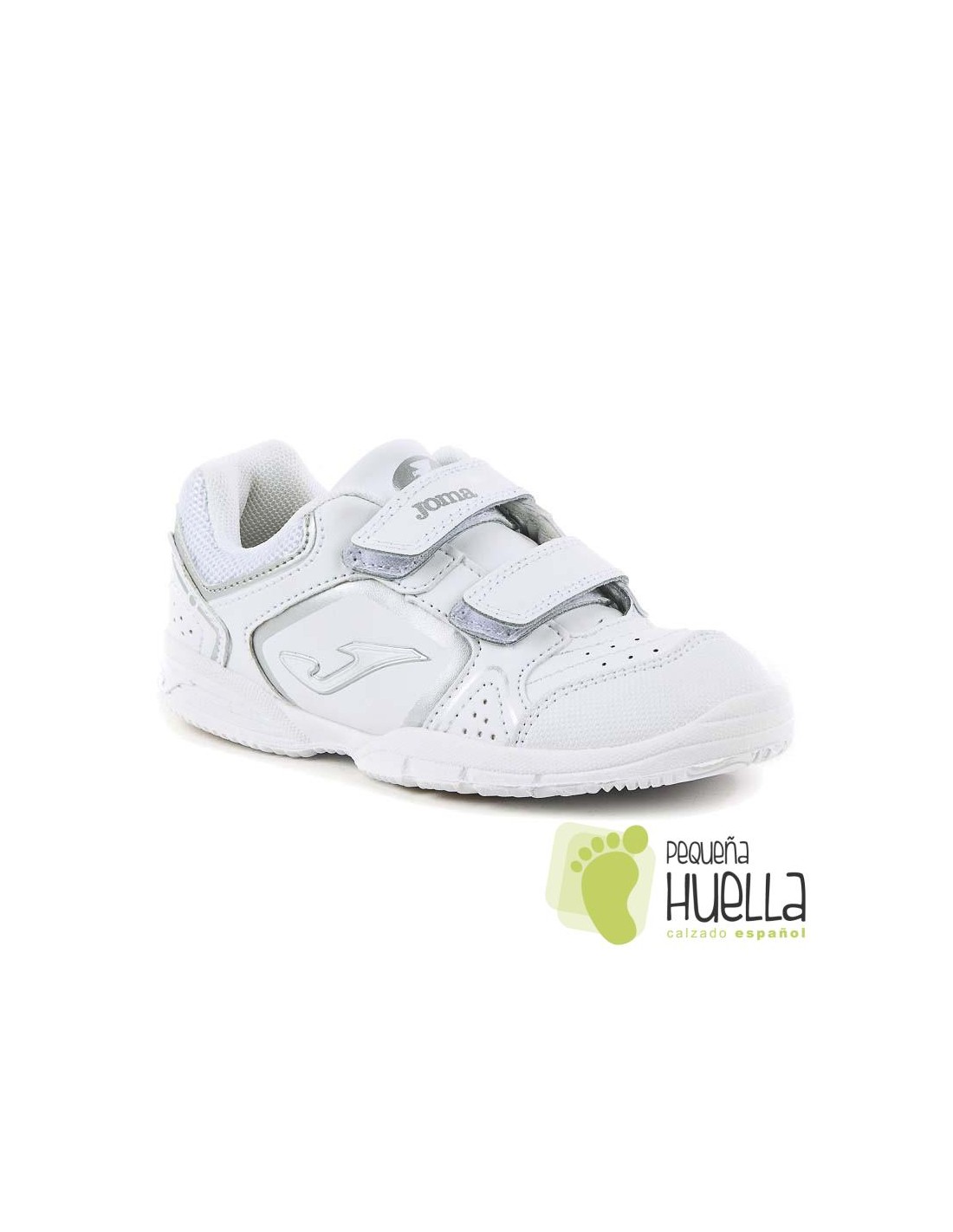 Zapatillas de deporte blancas para niños y niñas, zapatos