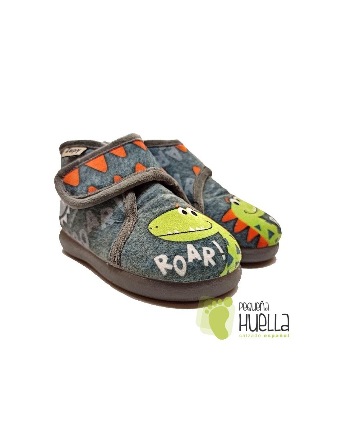 Comprar zapatillas de casa para bebés y niños con estampado con un  dinosaurio Zapy