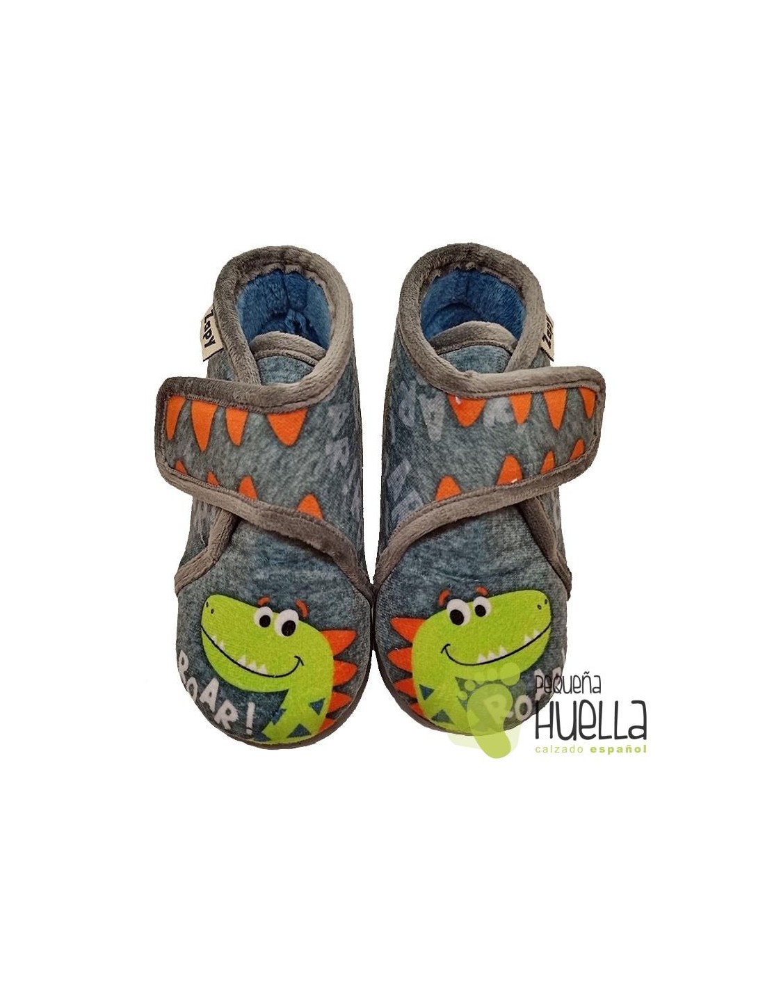 Comprar zapatillas de casa para bebés y niños con estampado con un  dinosaurio Zapy