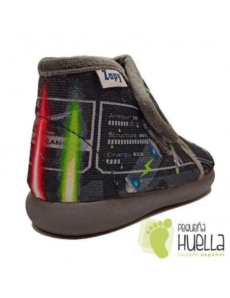 Comprar zapatillas de casa para bebés y niños con estampado con R2D2 Zapy