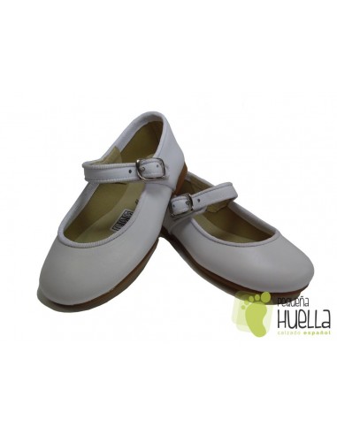 Zapatos Merceditas blancas de comunión para niñas baratas en Madrid