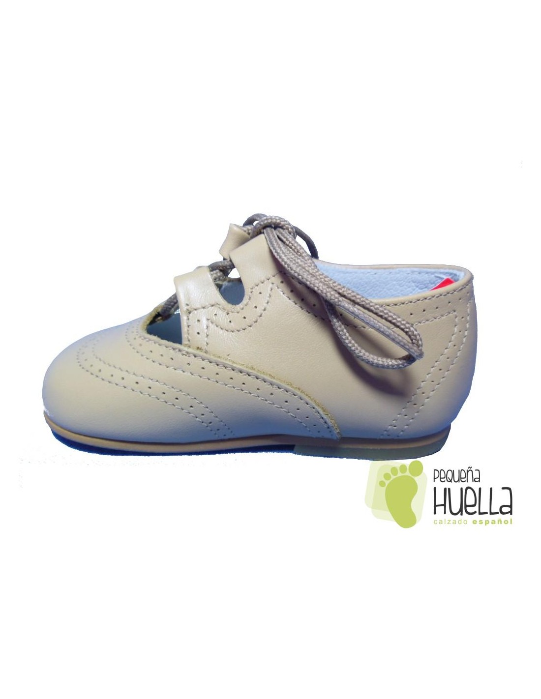 Comprar zapatos ingleses para bebé color camel Online