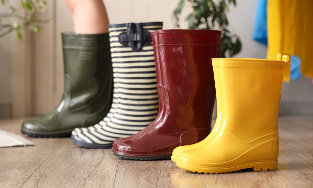 Botas de agua de mujer